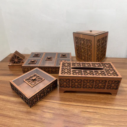 ست پذیرایی چوبی