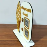 استند کیو آر کد بستنی